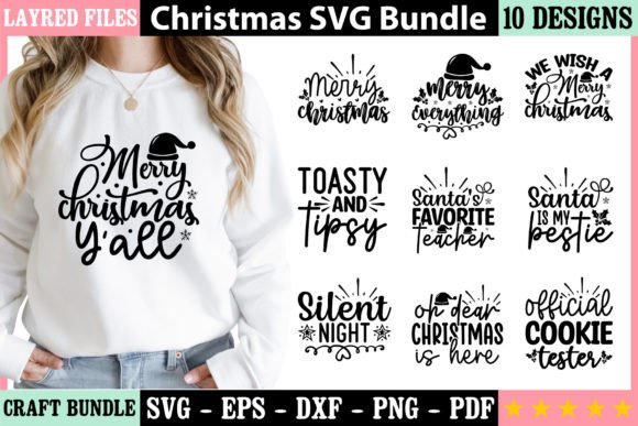 Download Christmas SVG Bundle 5 - Christmas svg bundle Collection