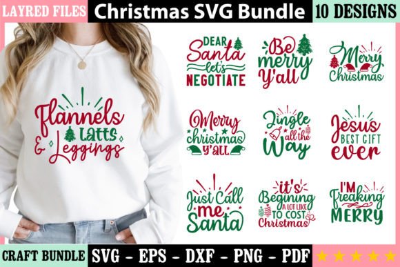 Download Christmas SVG Bundle 10 - Christmas svg bundle Collection