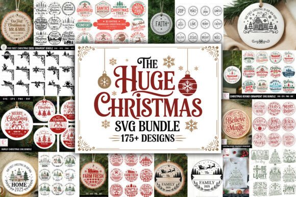Download The Huge Christmas SVG Bundle - Christmas svg bundle Collection