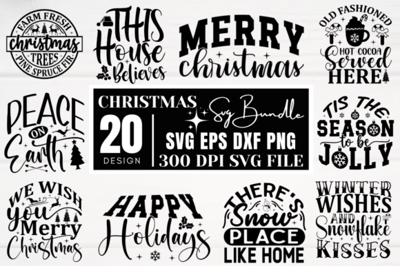 Download Christmas SVG Bundle - Christmas svg bundle Collection