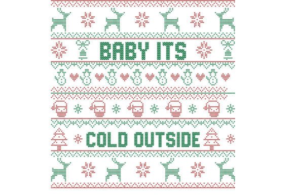 Download Christmas Ugly Jumper Sweater SVG File - Premium Bundle